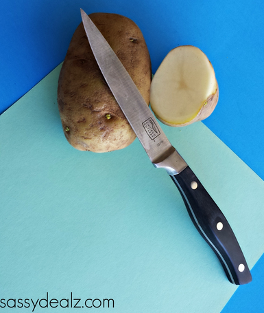 potato-stamp-easter-craft